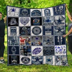 Nfl Dallas Cowboys Quilt Blanket and Home Decor