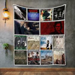 Nick Cave Album Covers Quilt Blanket and Home Decor