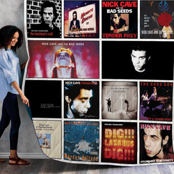 Nick Cave And The Bad Seeds Albums Quilt Blanket Ver 14 and Home Decor