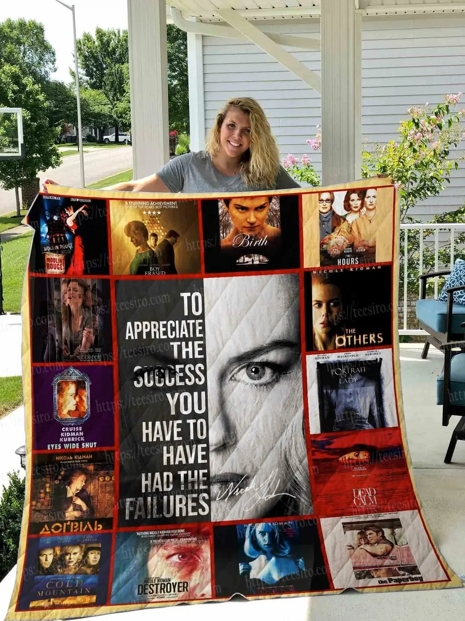 Nicole Kidman Quilt Blanket 01 and Home Decor