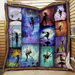 Night Fairy Quilt Blanket and Home Decor