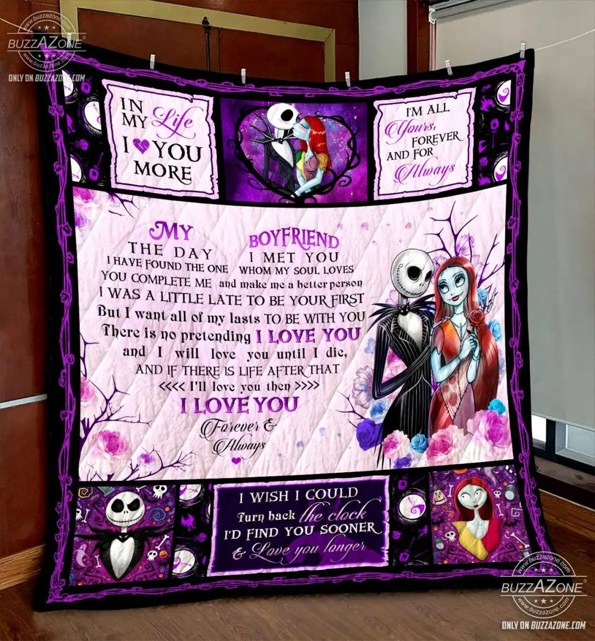 Nightmare Boyfriend Love Of My Lasts Quilt Gg V3 and Home Decor