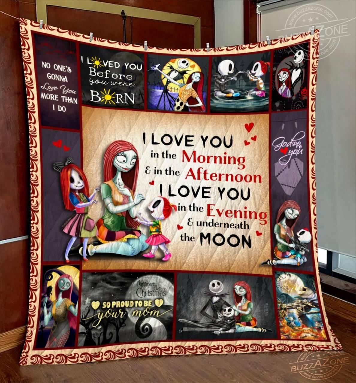 Nightmare Daughter Love You Underneath The Moon Quilt Cc and Home Decor
