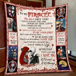 Nightmare Fiancée All Of My Lasts Quilt Gg and Home Decor