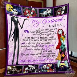 Nightmare Girlfriend Everything I Was Looking Quilt Gg and Home Decor
