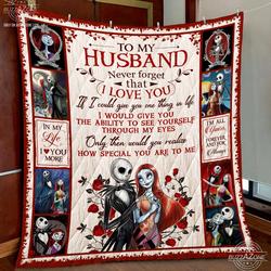 Nightmare Husband Ability To See Yourself Quilt Gg and Home Decor