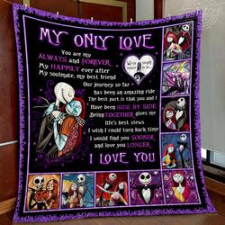 Nightmare My Love Side By Side Quilt Gg and Home Decor