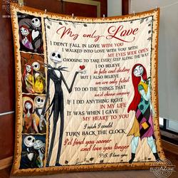 Nightmare My Love Walked Into Love Quilt Gg and Home Decor