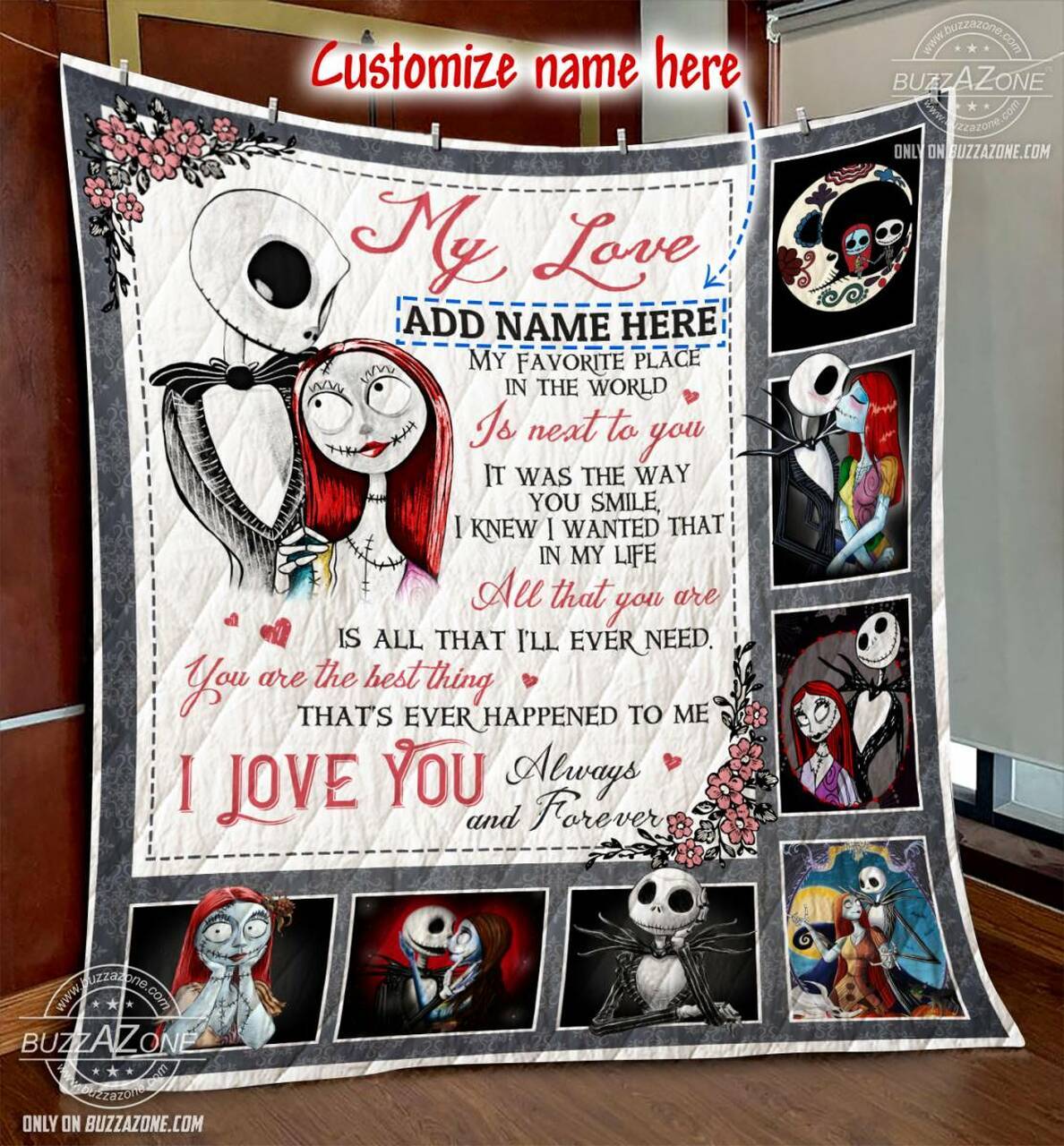 Nightmare Need All That You Are Quilt Customize Name Gg and Home Decor