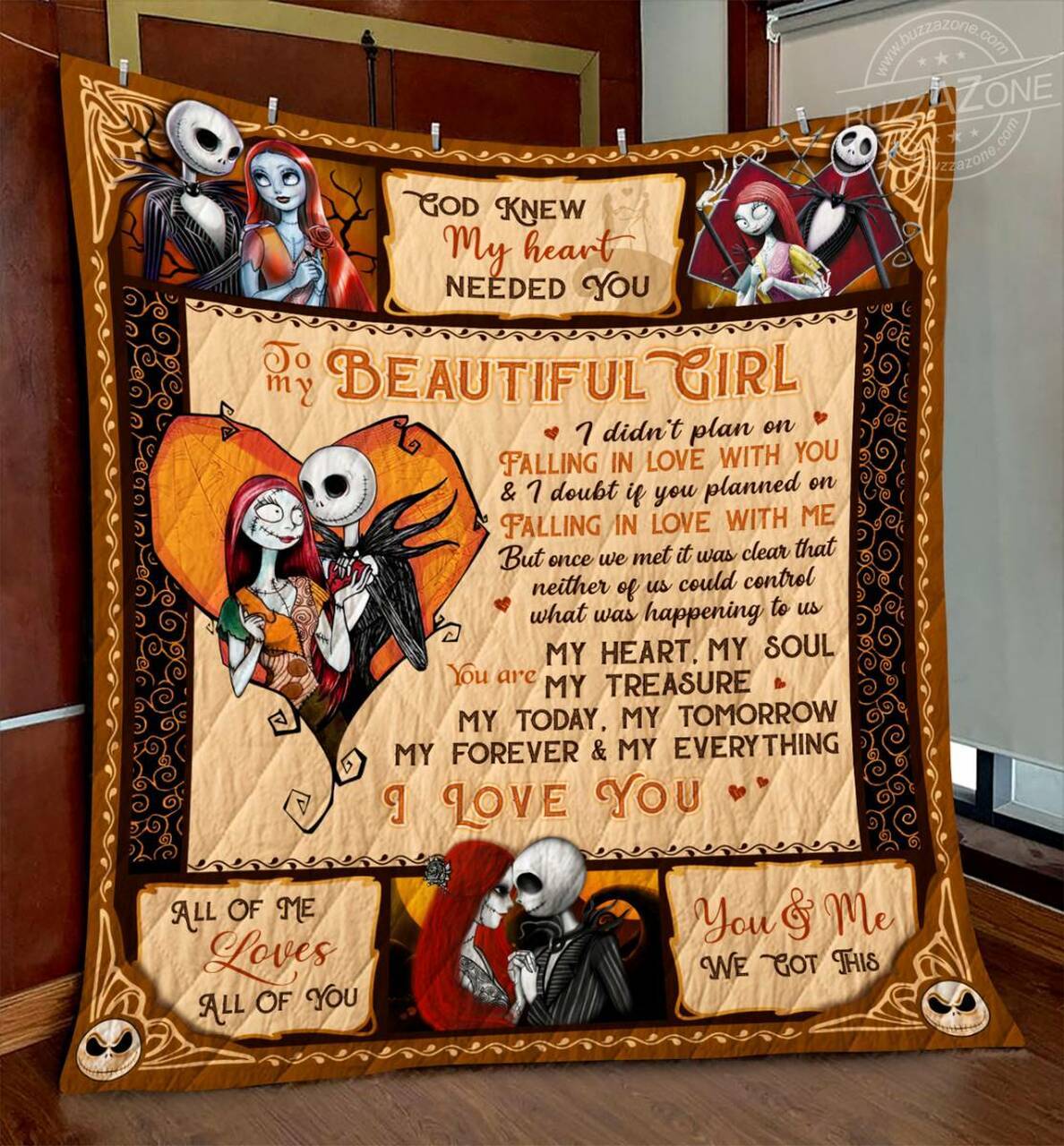 Nightmare Neither Of Us Could Control Quilt Cc and Home Decor