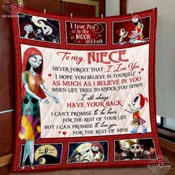 Nightmare Niece Have Your Back Quilt Gg and Home Decor