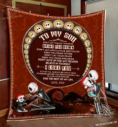 Nightmare Son Dad TodayS Trouble Quilt Cc and Home Decor