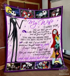 Nightmare Wife Everything I Was Looking Quilt Gg and Home Decor