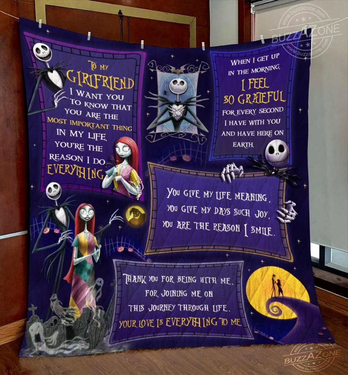Nightmare Your Love Is Everything With Me Quilt Cc and Home Decor