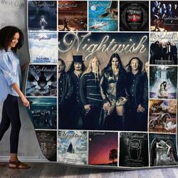 Nightwish Albums Cover Poster Quilt Blanket and Home Decor