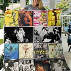 Nirvana Band Blanket Th0107 Quilt and Home Decor