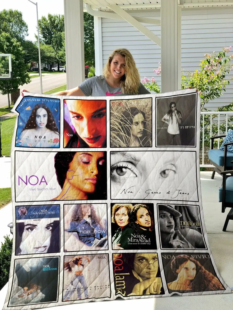 Noa Quilt Blanket and Home Decor