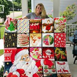Noel Style2 Quilt Blanket and Home Decor
