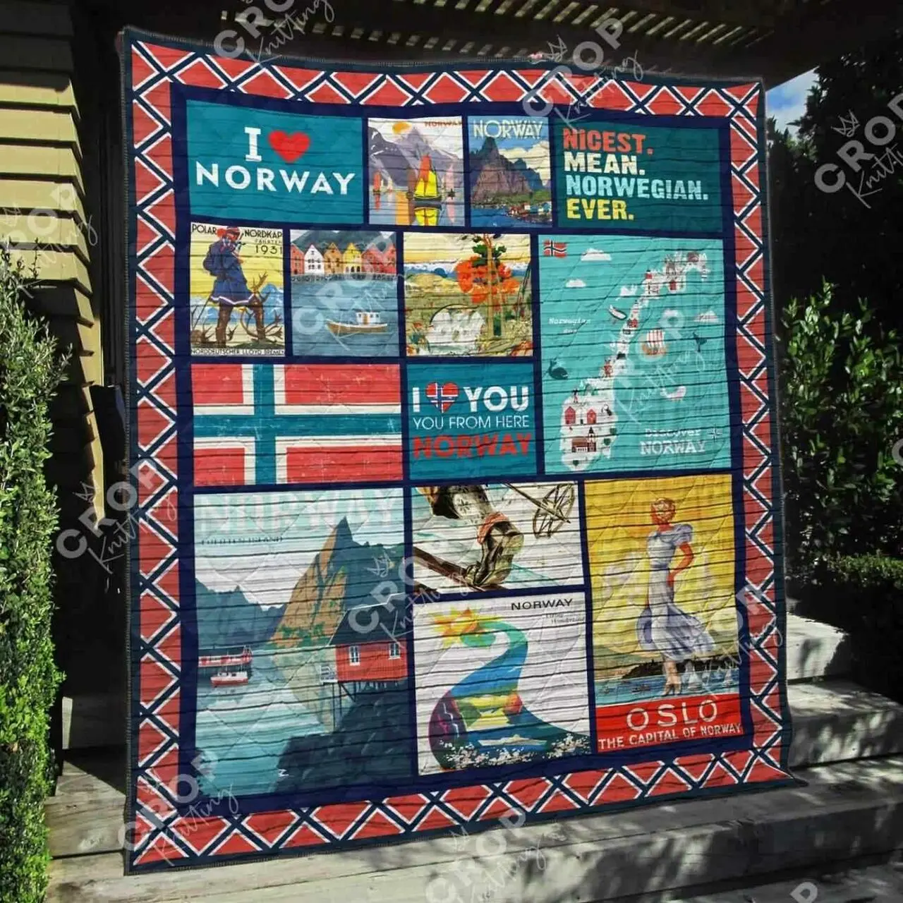 Norway 1 Blanket Th1307 Quilt and Home Decor