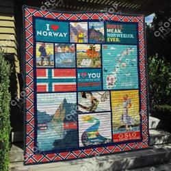 Norway 1 Blanket Th1307 Quilt and Home Decor