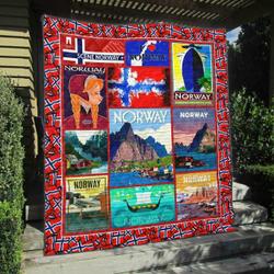Norway Na040735B Tbg Quilt Blanket and Home Decor