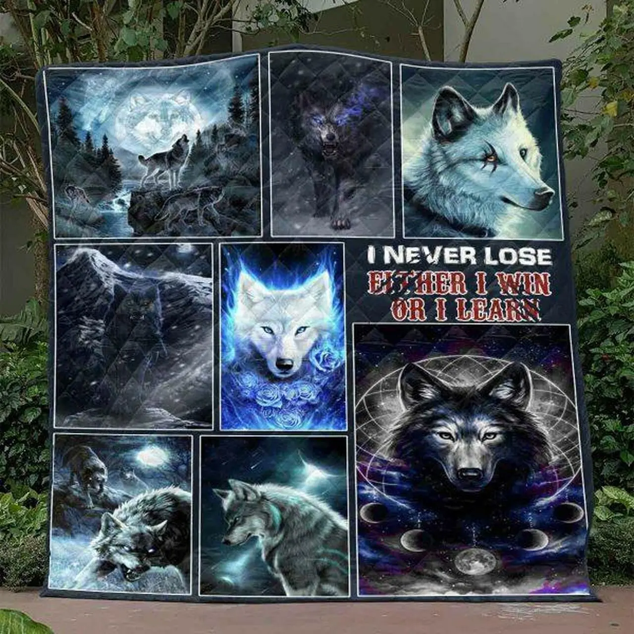 Not Lost Just Win Or Learn Quilt Blanket Yhp8 Quilt and Home Decor