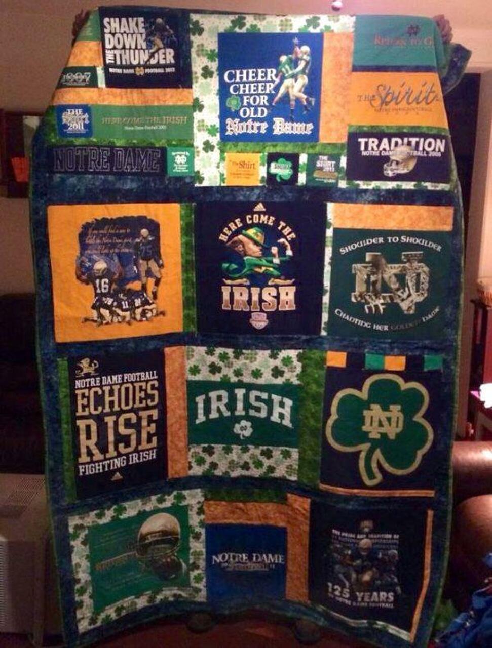 Notre Dame 2 Quilt Blanket Tt99 Quilt and Home Decor