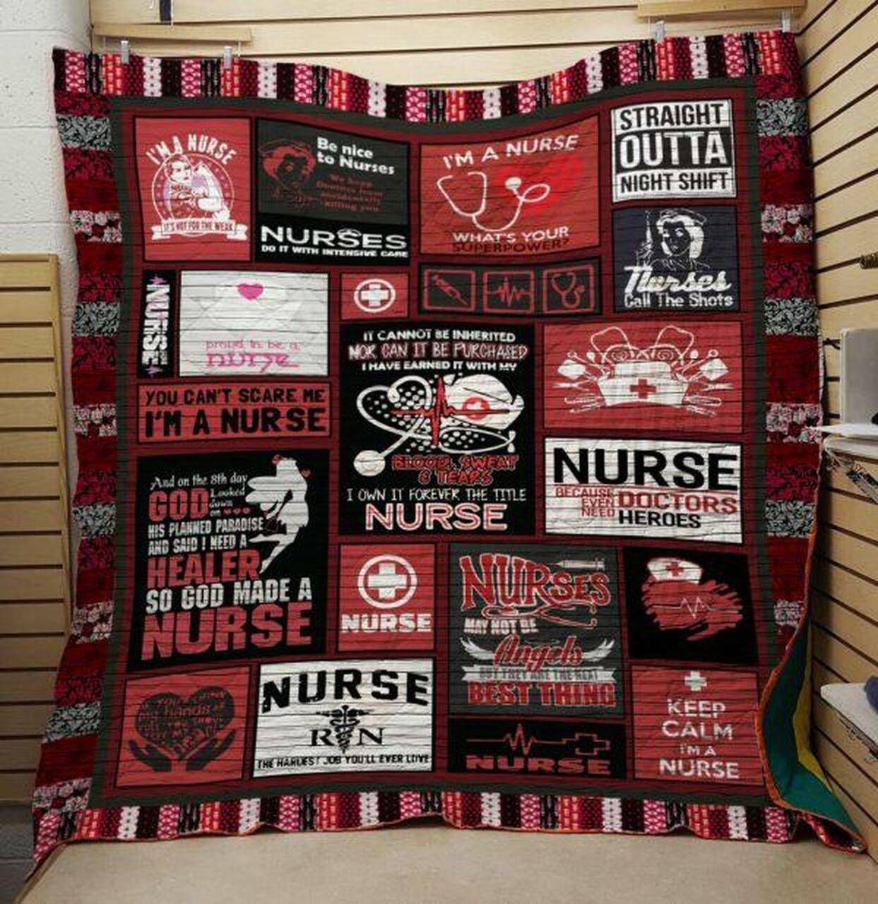 Nurse 2502083 Quilt Blanket Quilt and Home Decor