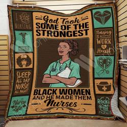 Nurse Cld190743 Quilt Blanket and Home Decor