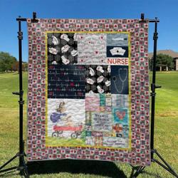 Nurse Hur Quilt Bevruz and Home Decor