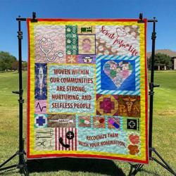 Nurse Hur Quilt Cysiyy and Home Decor