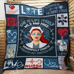 Nurse Quilt Blanket Dhc1102504Td and Home Decor