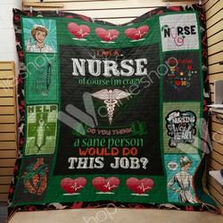 Nurse Quilt Blanket Dhc1102592Td and Home Decor