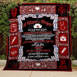 Nurse S Prayer Blanket Kc1807 Quilt and Home Decor