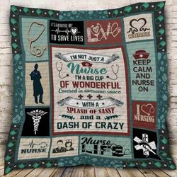 Nurse Wonderful Blanket Th10072019 Quilt and Home Decor