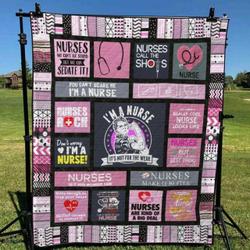Nurses Quilt Blanket  Quilt and Home Decor