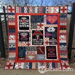 Nursing Is A Calling From God Hur Quilt jx and Home Decor