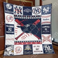 Ny Yankees Blanket Vq06  Quilt and Home Decor