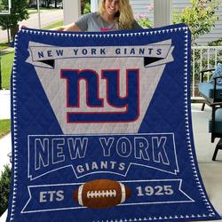 Nyg Logo Premium Quilt and Home Decor