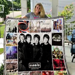 Oasis Albums Cover Poster Quilt and Home Decor