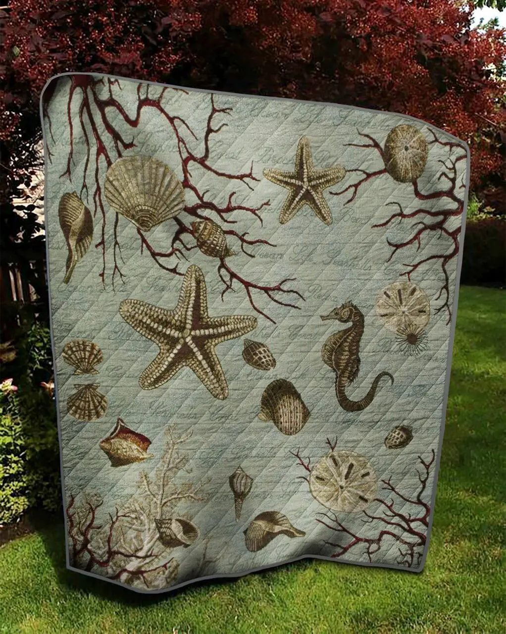 Ocean Life Vd Quilt Tdhmp and Home Decor