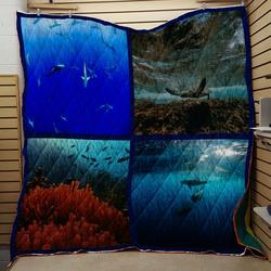Ocean Quilt and Home Decor