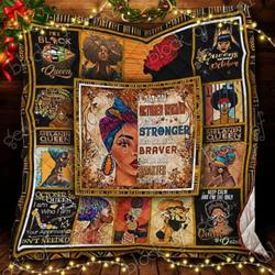 October Queen Black Queen Cl14100372Mdq Quilt Blanket and Home Decor