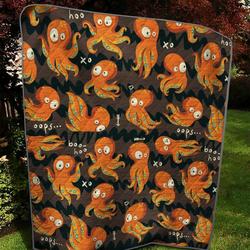 Octopus Dd Quilt Tdhxd and Home Decor
