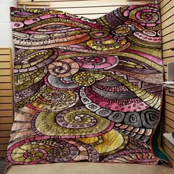 Octopus Quilt Tdhia and Home Decor