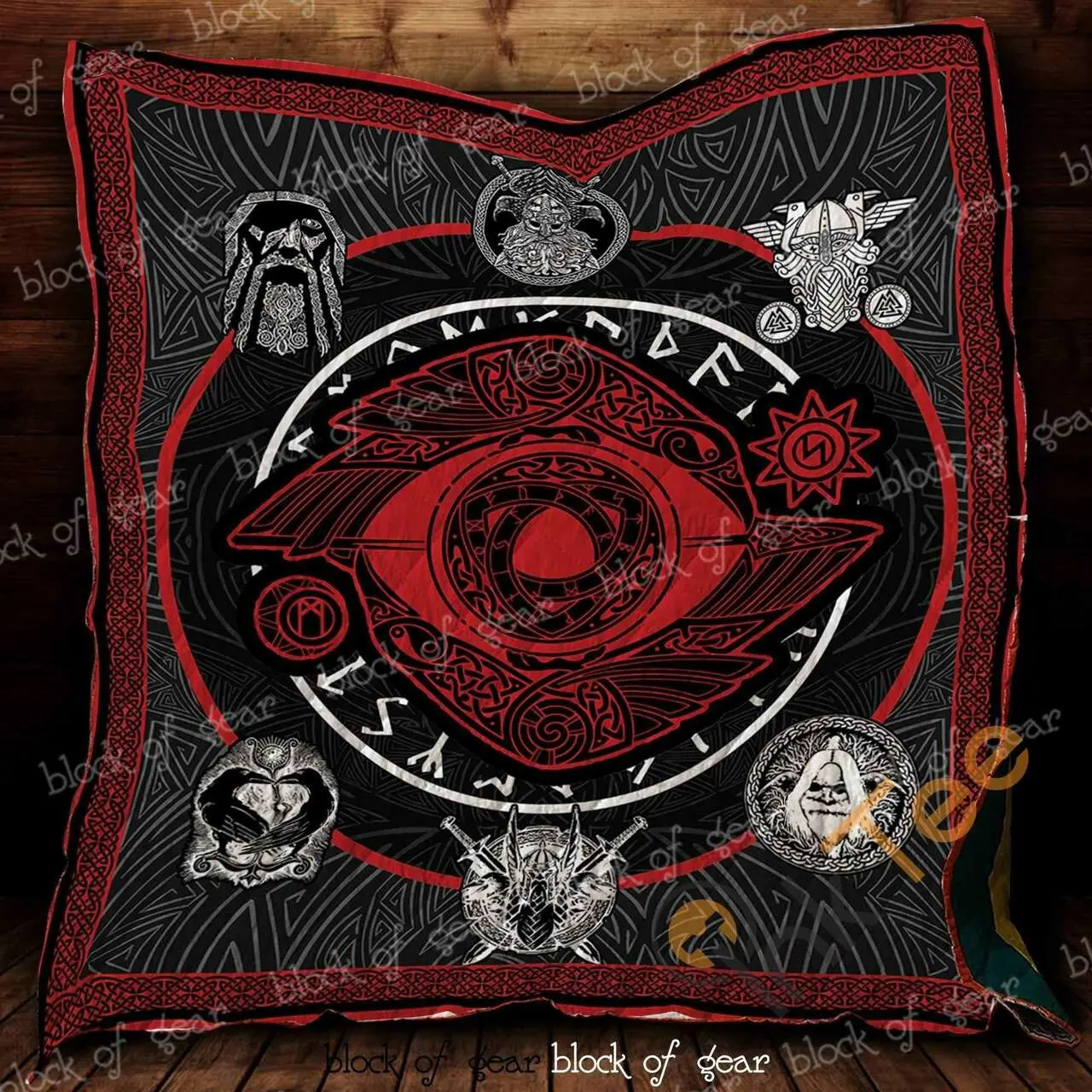 Odins Eye Blanket KC1707 Quilt and Home Decor