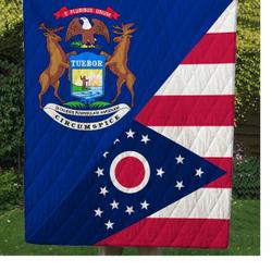 Ohio Cl14100374Mdq Quilt Blanket and Home Decor