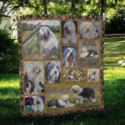 Old English Sheepdog Hur Quilt Bevrhc and Home Decor