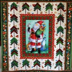 Old Fashioned Santa Quilt Tdhqt and Home Decor