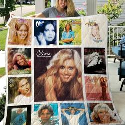 Olivia Newton-John Quilt Blanket M100603  Quilt and Home Decor
